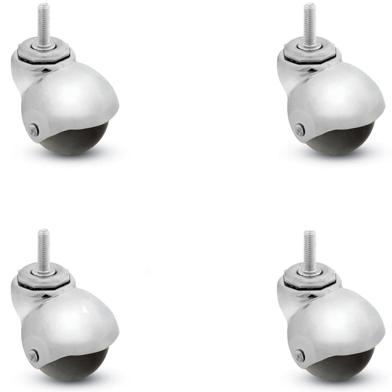 PBH20634BC-3ED-KIT | Baron 2" Stem Caster with 3/8" x 1" Threaded Stem logo