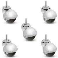 PBH20634BC-3ED-SET - Baron 2" Stem Caster with 3/8" x 1" Threaded Stem -  | CasterHQ