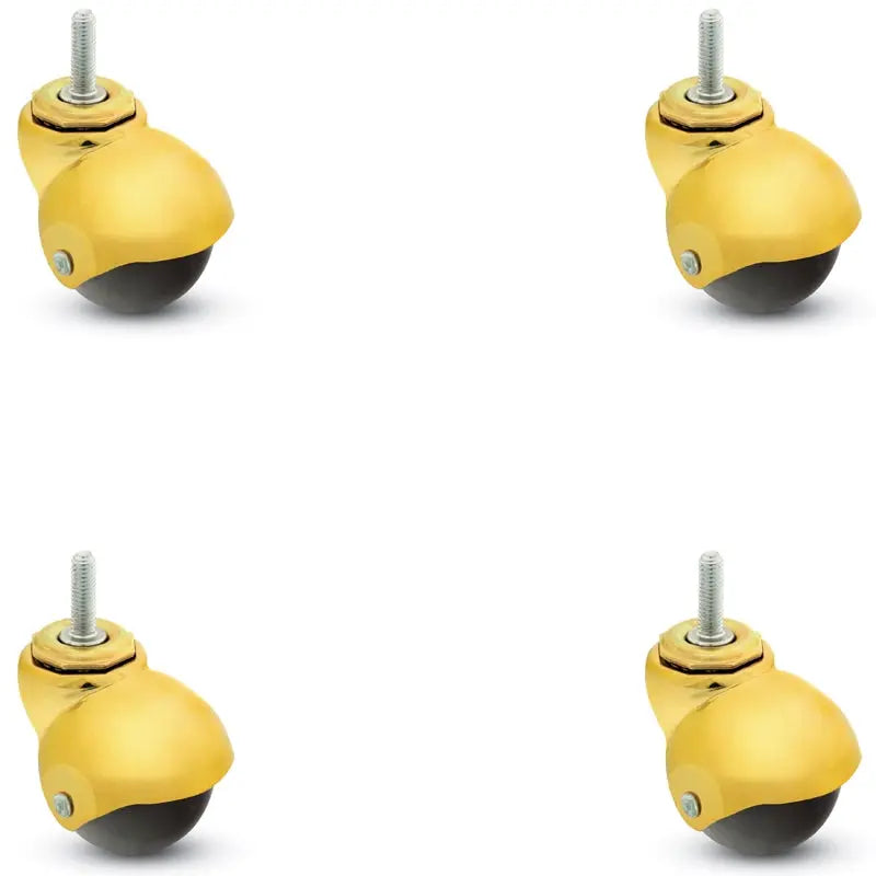 PBH20634MB-3ED-KIT | Baron 2" Stem Caster with 3/8" x 1" Threaded Stem -  | CasterHQ