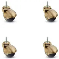 PBH20634WA-3ED-KIT | Baron 2" Stem Caster with 3/8" x 1" Threaded Stem -  | CasterHQ