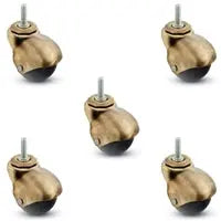 PBH20634WA-3ED-SET - Baron 2" Stem Caster with 3/8" x 1" Threaded Stem -  | CasterHQ