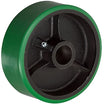 6" x 2" Polyurethane on Cast Iron Industrial Replacement Wheel – 1200 lb | CasterHQ