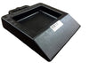 Pallet Jack Stop - 12'' x 14'' x 2'' - U.S. Patent Super Grip Design - High Grade Non-Slip Rubber CasterHQ