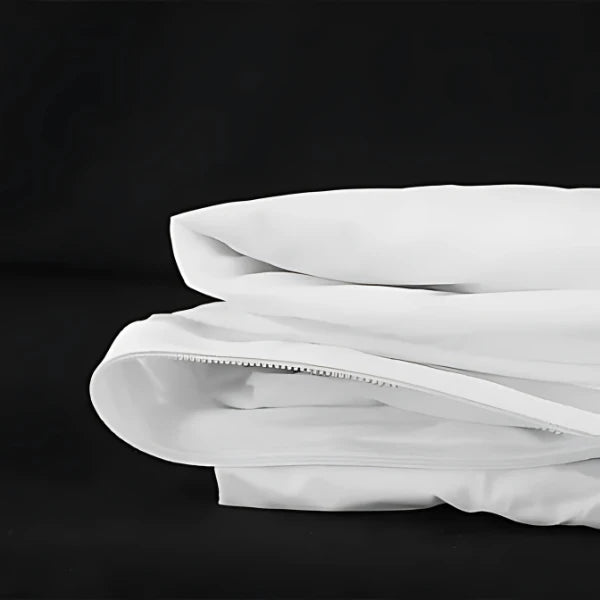 36" x 80" x 6" Vinyl Mattress Cover with Zipper Closure - Pack of 12 | Durable, Easy to Clean, Ideal for Hotels and Home Use - PL1153 American-Moving-Supplies