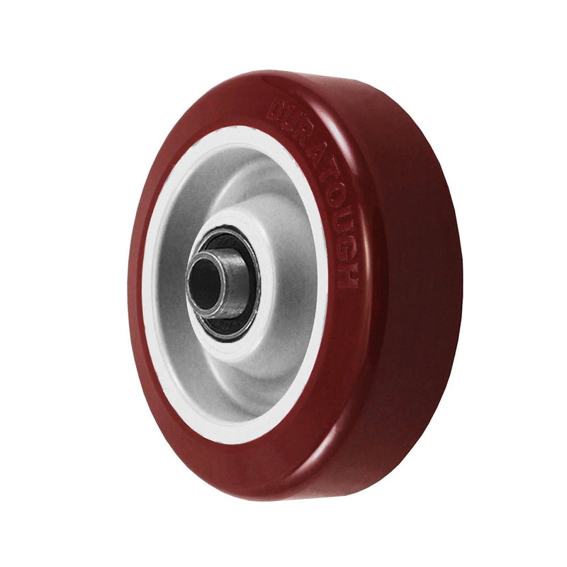 4" x 1-1/4" Maroon Polyurethane Wheel for Casters or Equipment 325 lbs Capacity CasterHQ