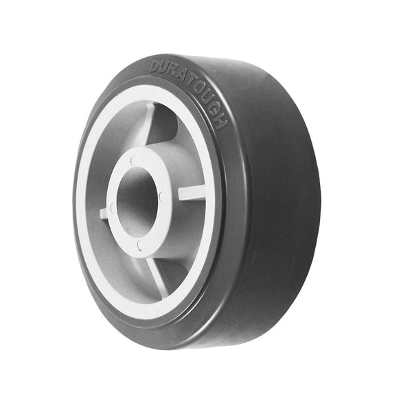 5" x 2" Gray Premium Polyurethane on Polyolefin Core - 750 lbs Cap CasterHQ