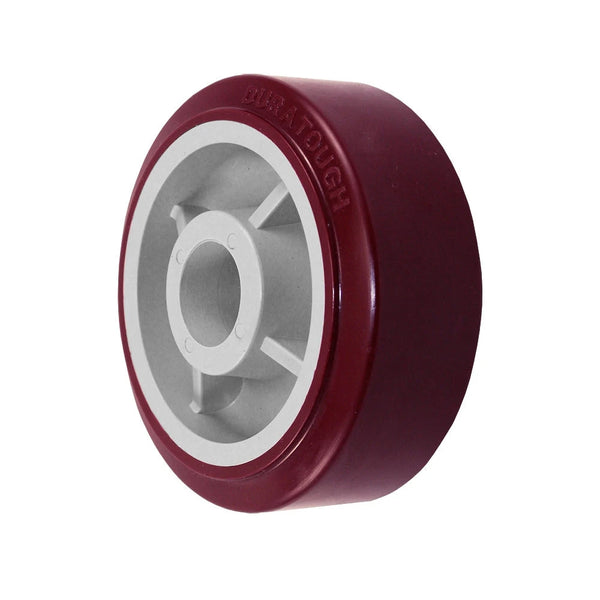 5" x 2" Maroon Premium Polyurethane on Polyolefin Core - 750 lbs Cap CasterHQ