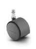 Pacer Hooded Chair Caster - 50mm Diameter - 3/8
