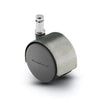 Pacer Hooded Chair Caster - 50mm Diameter - 3/8" x 1" Grip Ring Stem - 75 lbs Capacity - Nylon Wheels shepherd
