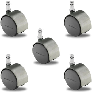 Shepherd PPA50223SC 50mm Dual Nylon Swivel Caster · 375 lb set of 5