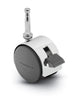 Shepherd 50mm Side Lock Caster with Brake – 75 lb | 5/16