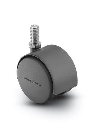 Shepherd PPA50637FB 50mm Dual Nylon Wheel Caster – 75 lb
