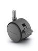 PPA50507FB-B - Locking Pacer Hooded Stem Caster - 50mm Diameter - 5/16