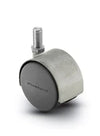 PPA50637SC - Pacer Hooded Stem Caster - 50mm Diameter - 3/8" x 3/4" Threaded Stem - 75 lbs Capacity - Nylon Wheels shepherd