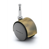 Shepherd 60mm Hooded Twin Wheel Caster – 100 lb | 5/16