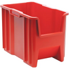 QGH600 4 PC-Giant Stack Container - Stackable Storage Bin for Large Items Quantum