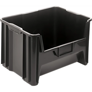 QGH700 3 PC-Giant Stack Container Heavy-Duty Storage Bin Quantum