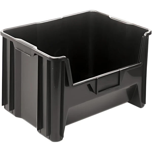 QGH700 3 PC-Giant Stack Container Heavy-Duty Storage Bin Quantum