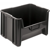 QGH700 3 PC-Giant Stack Container Heavy-Duty Storage Bin Quantum