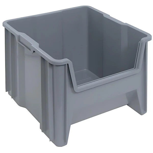 QGH800 2 PC-Giant Stack Container - Large Open Hopper for Visible Parts Storage Quantum