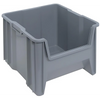 QGH800 2 PC-Giant Stack Container - Large Open Hopper for Visible Parts Storage Quantum