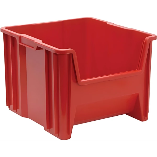 QGH800 2 PC-Giant Stack Container - Large Open Hopper for Visible Parts Storage Quantum