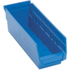 QSB101 Bulk 36 PC-Economy Plastic Shelf Bin - Durable Polypropylene Storage Container Quantum