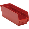 QSB101 Bulk 36 PC-Economy Plastic Shelf Bin - Durable Polypropylene Storage Container Quantum