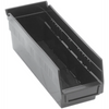 QSB101 Bulk 36 PC-Economy Plastic Shelf Bin - Durable Polypropylene Storage Container Quantum