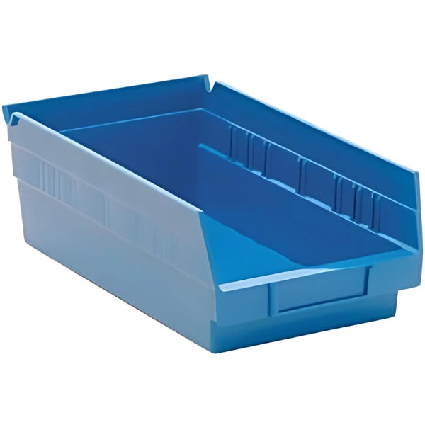 QSB102 Bulk 30 PC-Durable Polypropylene Economy Shelf Bin - Storage Container Quantum