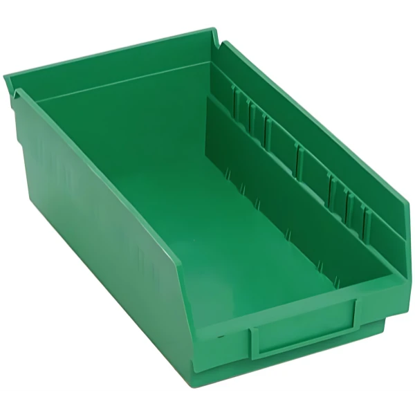QSB102 Bulk 30 PC-Durable Polypropylene Economy Shelf Bin - Storage Container Quantum