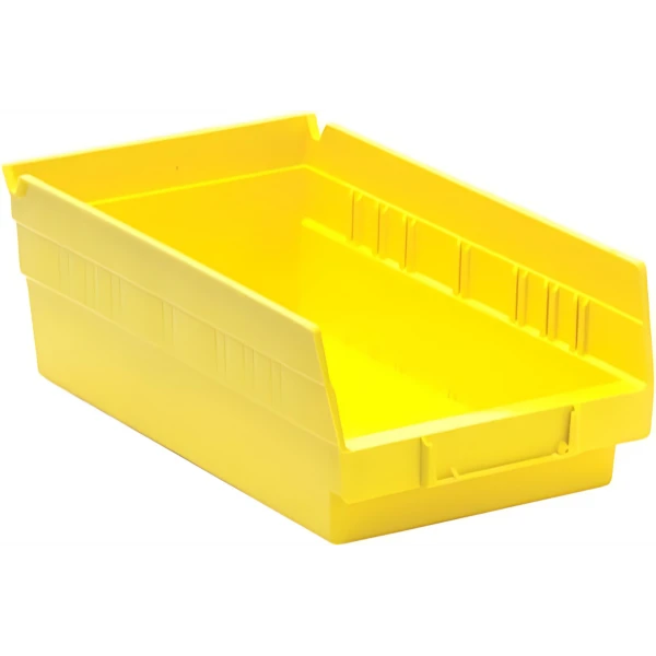 QSB102 Bulk 30 PC-Durable Polypropylene Economy Shelf Bin - Storage Container Quantum