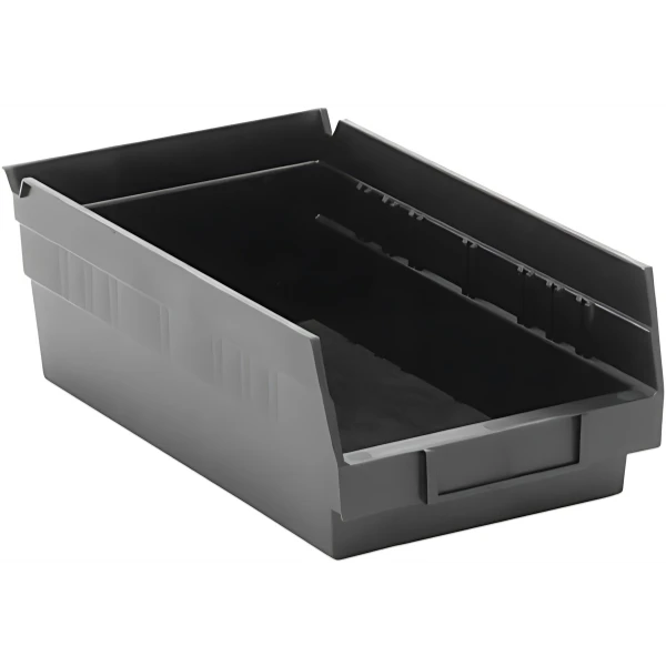 QSB102 Bulk 30 PC-Durable Polypropylene Economy Shelf Bin - Storage Container Quantum