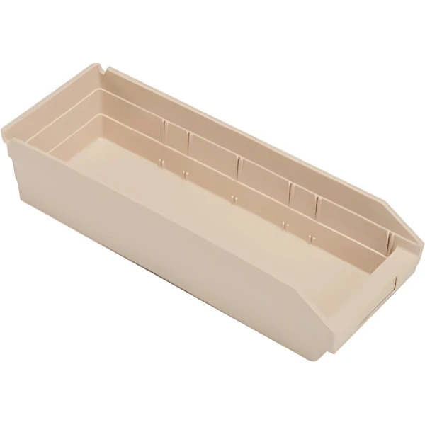 QSB104 Economy Plastic Shelf Bin - Durable Polypropylene Storage Solution Quantum
