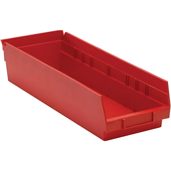 QSB104 Economy Plastic Shelf Bin - Durable Polypropylene Storage Solution Quantum