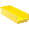 QSB104 Economy Plastic Shelf Bin - Durable Polypropylene Storage Solution Quantum