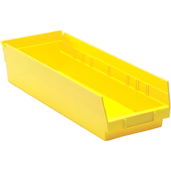 QSB104 Economy Plastic Shelf Bin - Durable Polypropylene Storage Solution Quantum