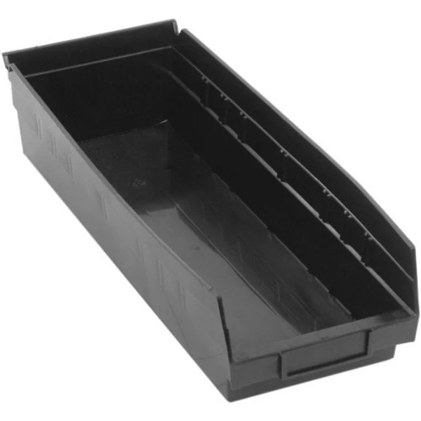 QSB104 Economy Plastic Shelf Bin - Durable Polypropylene Storage Solution Quantum