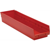 QSB106 Bulk 8 PC-Economy Shelf Bin - Tough Polypropylene Storage Quantum