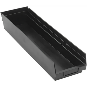 QSB106 Bulk 8 PC-Economy Shelf Bin - Tough Polypropylene Storage Quantum