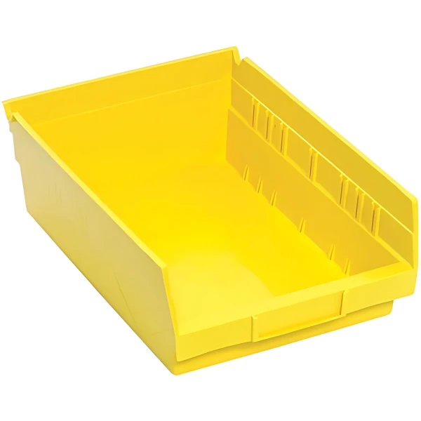 QSB107 Bulk 20 PC-Economy Shelf Bin Durable Polypropylene Storage Container Quantum