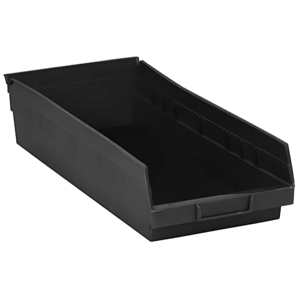 QSB108 Bulk 10 PC-Economy Shelf Bin - Polypropylene Storage Container Quantum
