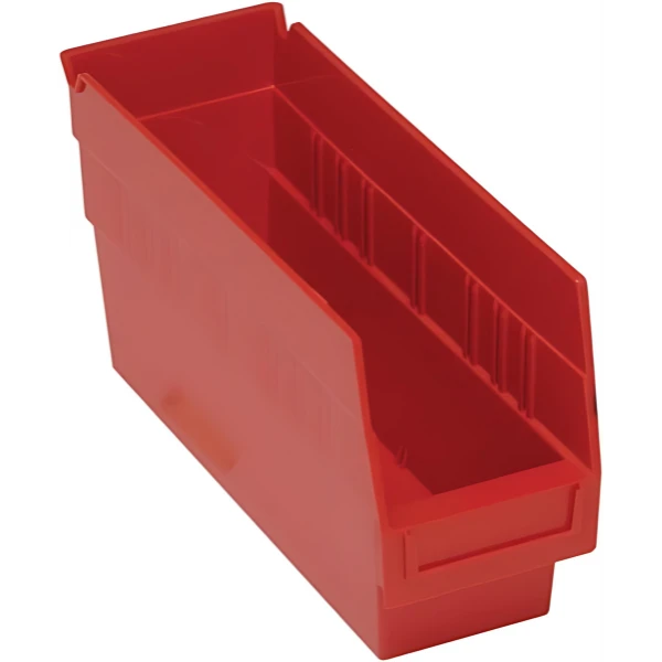 QSB201 Bulk 36 PC-6" Shelf Bin - Durable, Space-Saving Storage Solution Quantum