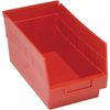 QSB202 Bulk 30 PC-6" Shelf Bin - Durable Polypropylene Storage Container Quantum