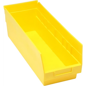 QSB204 Bulk 20 PC-6" Shelf Bin - Durable Storage Container for Par-Level Systems Quantum