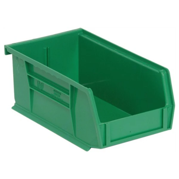 QUS220 24 PC-Ultra Stack and Hang Bin - Durable Polypropylene Storage Container Quantum