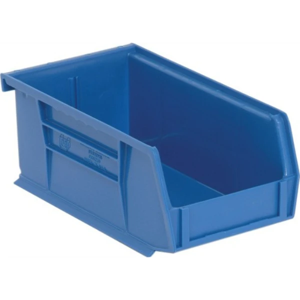 QUS220 24 PC-Ultra Stack and Hang Bin - Durable Polypropylene Storage Container Quantum