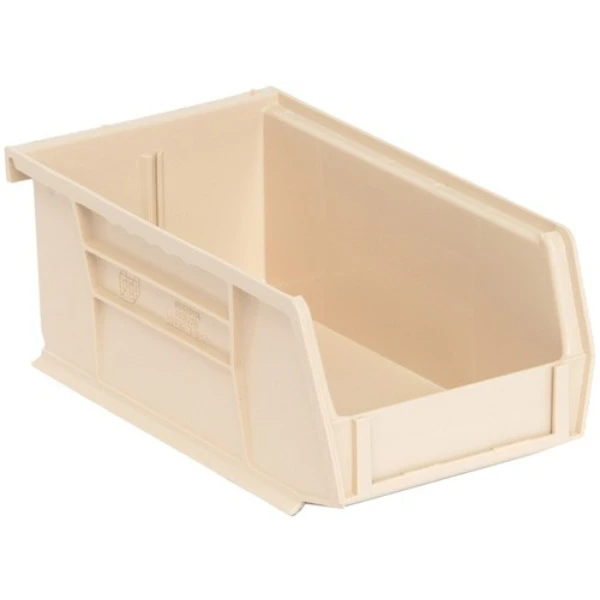 QUS220 24 PC-Ultra Stack and Hang Bin - Durable Polypropylene Storage Container Quantum