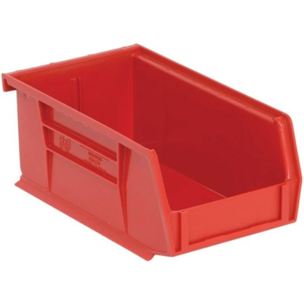 QUS220 24 PC-Ultra Stack and Hang Bin - Durable Polypropylene Storage Container Quantum