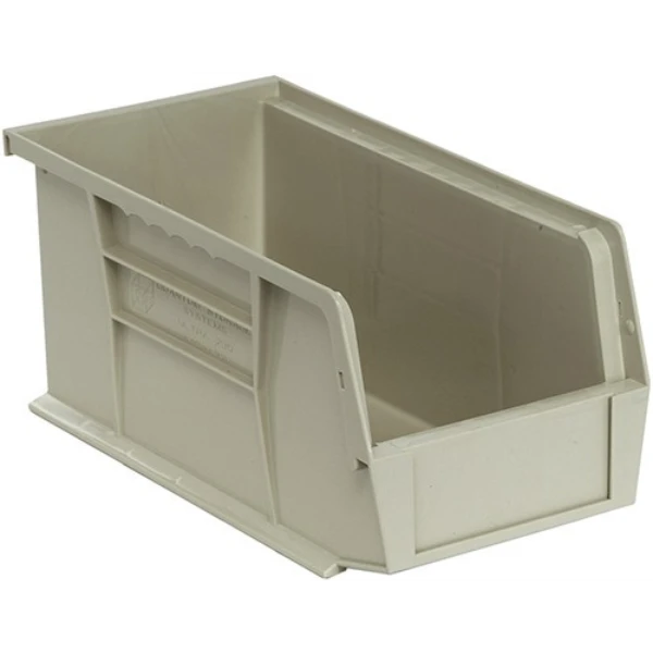 QUS230 12 PC-Ultra Stack and Hang Bin - Durable Plastic Storage Container Quantum